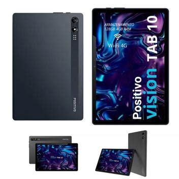 Tablet 10 Polegadas Positivo - Tablet Positivo Vision 10 Polegadas 4GB Ram 128GB 4G Câmera 13MP ...