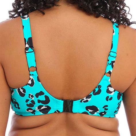 Elomi Swim Kotiya Underwired Plunge Bikini Top AmpleBosom