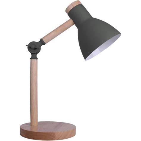 Lampe D Criture Teacher Xe Flexo En M Tal Et Bois Parfaite Pour