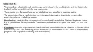 Chest auscultation | PPT