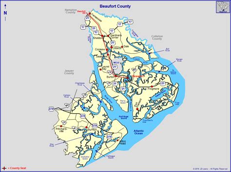 map  beaufort south carolina wisconsin state parks map