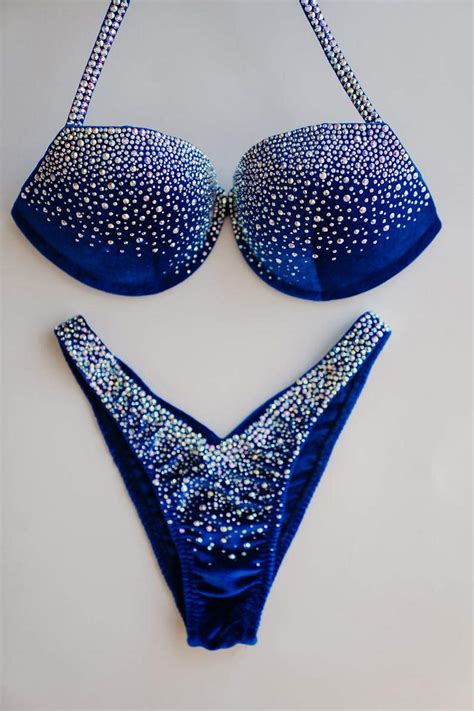 Buy IFBB NPC Competition Bikini Suit Figure Bikini Suit Bodybuilding Bikini Fitness Bikini