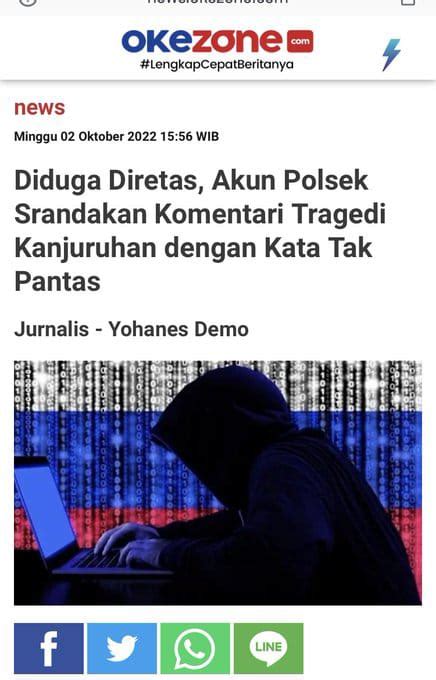 On Twitter Pengepuloknum Listyosigitp Polseksrandakan