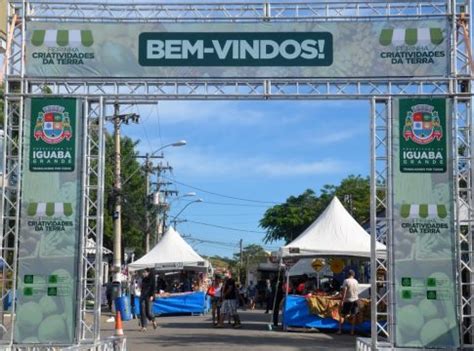 Iguaba Recebe Edi O Da Feira Criatividades Da Terra Neste S Bado