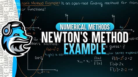 Newtons Method Example Numerical Methods Youtube