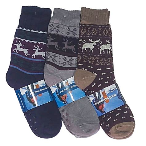 Kit Meias Grossa Pantufa Quentinha Inverno L T Rmica Masculino Forrada