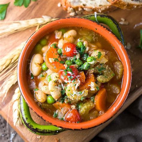 Hearty Garden Vegetable Farro Soup Recipe | Jessica Gavin