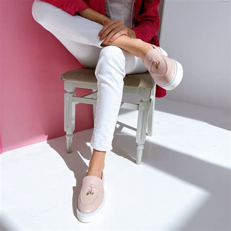 Pantofi Maran Nude Mat Piele Naturala