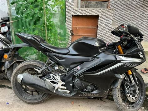 Used Yamaha Yzf R15 V4 Dark Knight 2022 Model Pid 1421763554 Bike For Sale In Bulandshahr