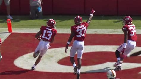 Alabama Returns Blocked Punt For A Td Stream The Video Watch Espn