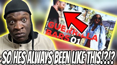 Rapper Reacts Harry Mack Guerrilla Bars Episode 1 LIVE