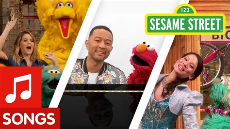 Sesame Street: Celebrity Songs Compilation with Elmo and Friends! - Vcbela