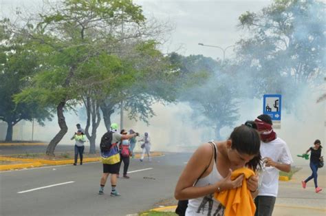 Así fue la brutal represión de la GNB para dispersar protesta en