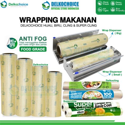 Jual Plastik Food Wrapping Pembungkus Makanan Super Cling Wrap