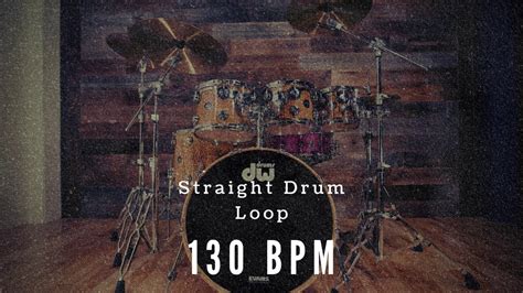 Drum Loop Straight Bpm Groove Youtube