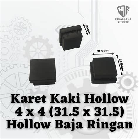 Jual Karet Kaki Hollow Baja Ringan X Mmx Mm Alas Kaki Meja