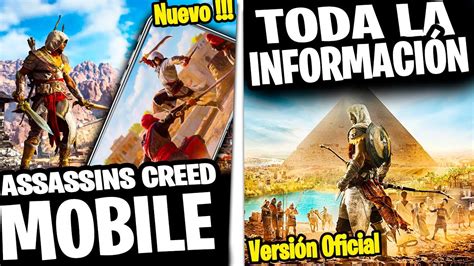 Assassins Creed Jade MOBILE MUNDO ABIERTO Nuevo JUEGO AAA TODA La