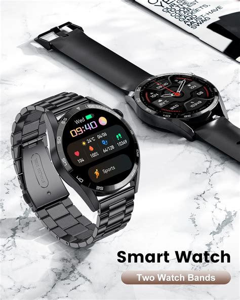 Buy LIGE Smart Watch For Men Bluetooth Call Answering Fitness Tracker