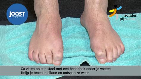 Plantaire Fasciitis Versterkende Oefeningen