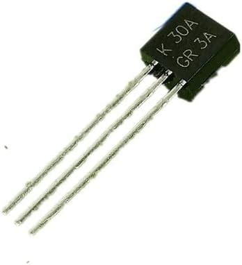 Amazon.co.jp: MOS FET トライオード トランジスタ 10個 2SK30A K30A TO92 2SK30A-GR TO ...