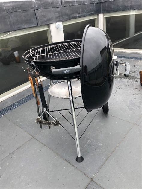 Weber Compact 57cm Kettle Charcoal BBQ Black In Chelsea London