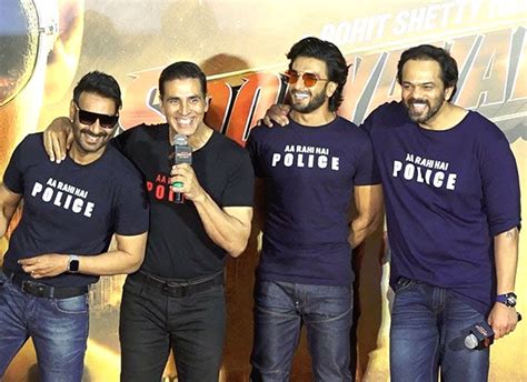 Rohit Shetty On Singham Again “its 10x Bigger Than Sooryavanshi Ranveer Singh Had Goosebumps