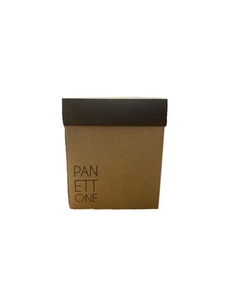 Caja Para Panettone Automontable Kraft Gr Pack Un