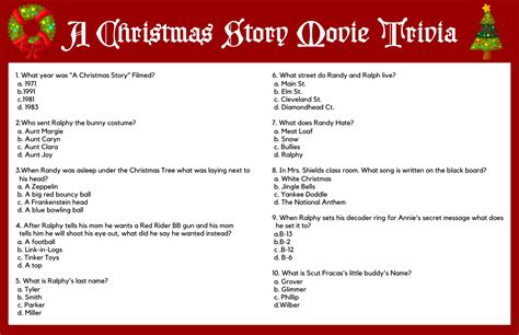 Christmas Trivia With Answers - 15 Free PDF Printables | Printablee