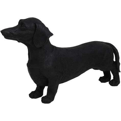 Black Sausage Dog Ornament | Wilko