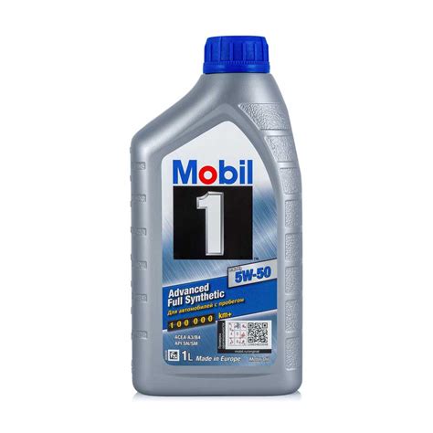 Масло моторное MOBIL 1 5W50 FS X1 синтетика 1 л 153631 купить недорого ...