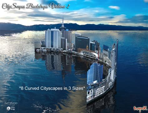 Cityscapes Backdrops Volume 2 Daz 3d