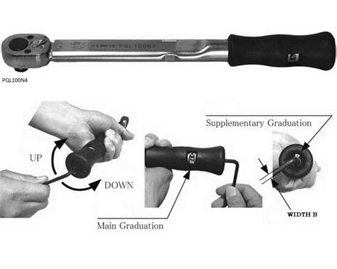 Click Type Torque Wrench (PQL) | TOHNICHI | Nasional Makmur Sejahtera