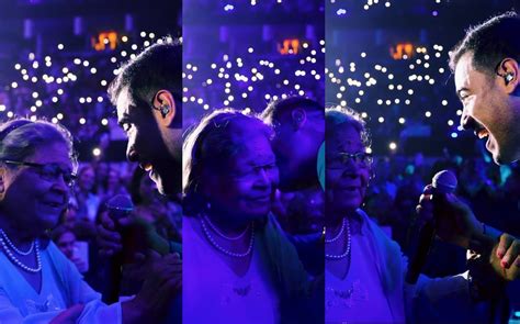 Carlos Rivera Le Canta A Su Abuelita Durante Concierto En Torre N