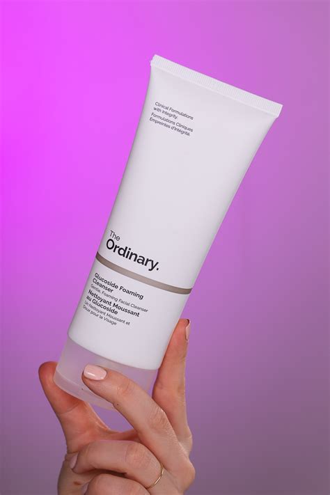 ordinary glucoside foaming cleanser review carina teresa beauty blog