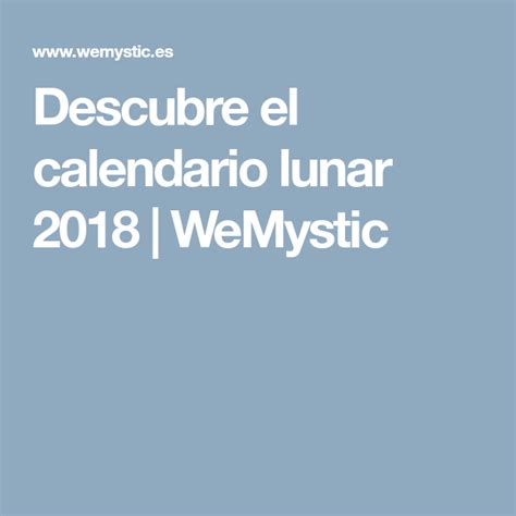 Calendario Lunar Conoce Las Fases De La Luna En 2021 Wemystic