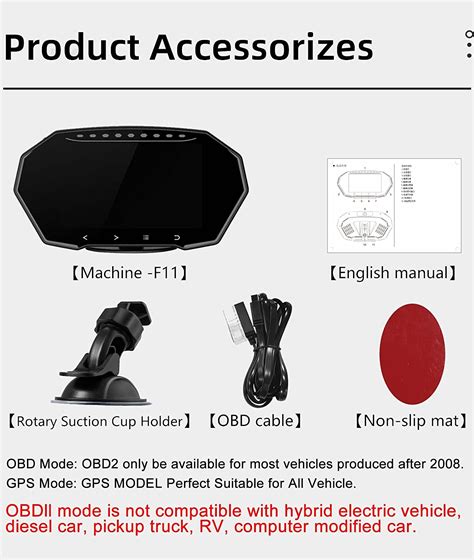 Veloc Metro Digital Obdii Pantalla Frontal De Coche Acecar Con Interfaz