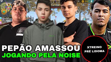 Pep O Entrou No Xtreino A Noise E Amassou Abates Em Uma Queda