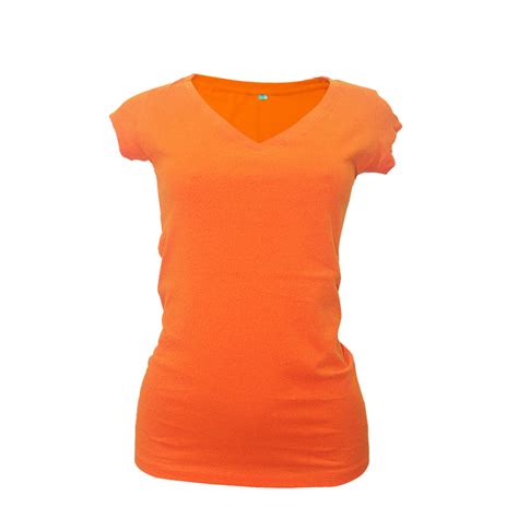 Camiseta Cuello V Punto Mujer Textiles Y Promocionales