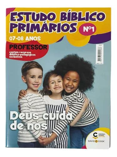 Revista Estudo B Blico Prim Rios E Anos Central Gospel N