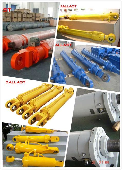 High Pressure Flange Hydraulic Cylinder Oem Standard Double Acting