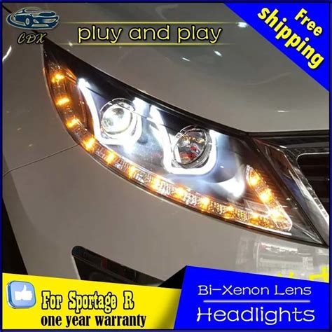 Car Styling For Kia Sportage R Headlight 2011 2014 Sportage LED Head