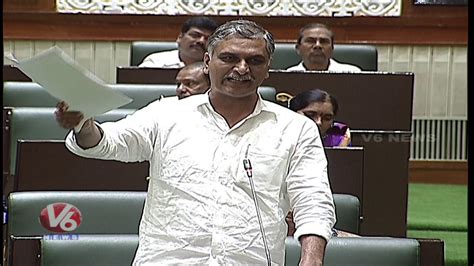 Minister Harish Rao Speech In Assembly Assembly Budget Session V6