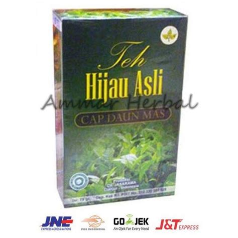 Jual Teh Hijau Asli Herbal Organik Cap Daun Mas Di Lapak Siwang Store