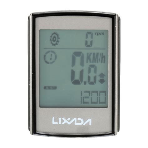 Lixada Multifunctional In Wireless Lcd Bicycle Cycling Computer