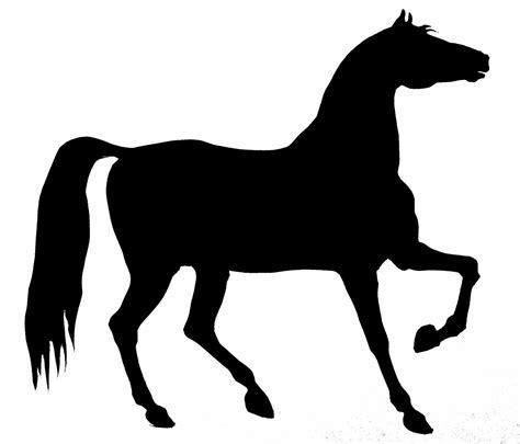 saraccino: Horse silhouette / stencil...