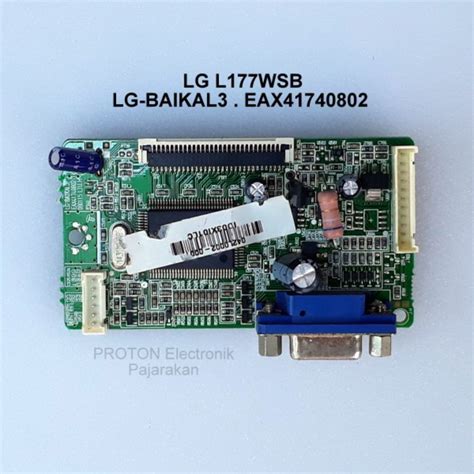 MESIN Mainboard LCD Monitor LG Flatron L177WSB L177WSBS L177WSB PF PCB