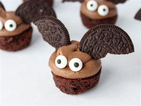 Brownie Bat Bites With Chocolate Frosting Belfonte Dairy