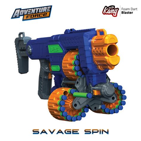 Súng Adventure Force Savage Spin - Kang Nerf