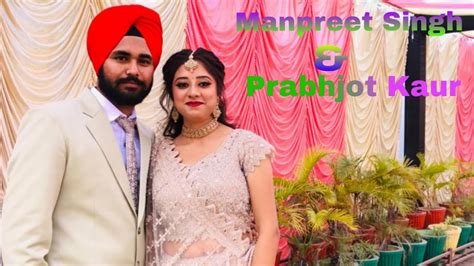 Live Ring Ceremony Manpreet Singh With Prabhjot Kaur 🎥 By Singh Lab