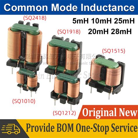 Pcs Common Mode Inductance Inductor High Current Flat Copper Wire